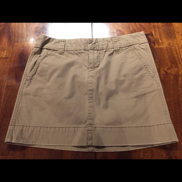 GAP Skirts | Gap Chino Mini Skirt 